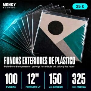 Fundas Plásticas para Vinilos – Pack de 100 Unidades